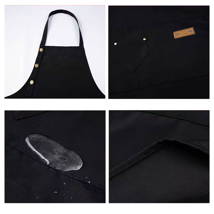 Work Apron with Adjustable Neck Waist Belt