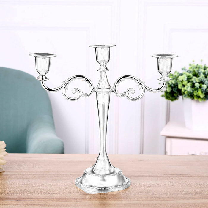 Alloy Candelabra 3 Or 5 Arm Wedding Table Centerpiece