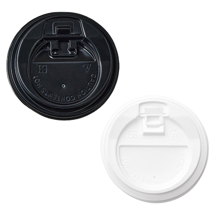 50 Pcs Disposable Coffee Cup Lids Flip-Top 9cm Food Grade