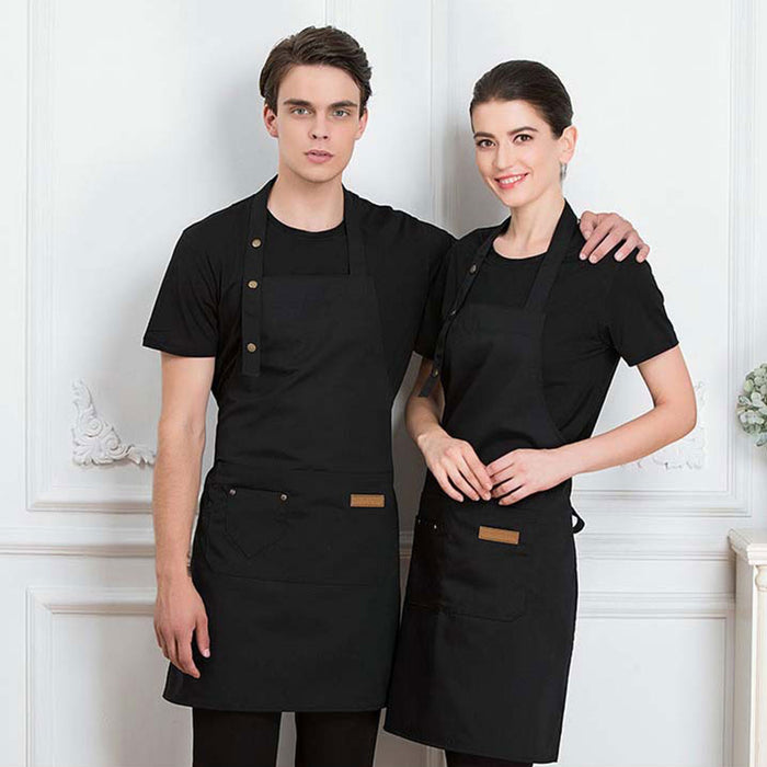 Work Apron with Adjustable Neck Waist Belt