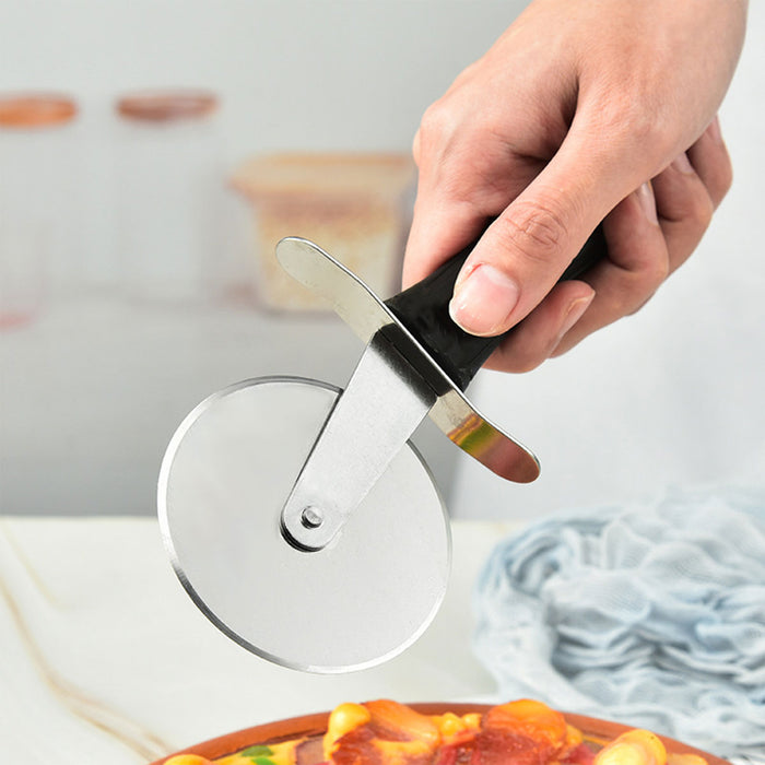 Pizza Wheel Cutter Stainless Steel POM Handle 22.1cm
