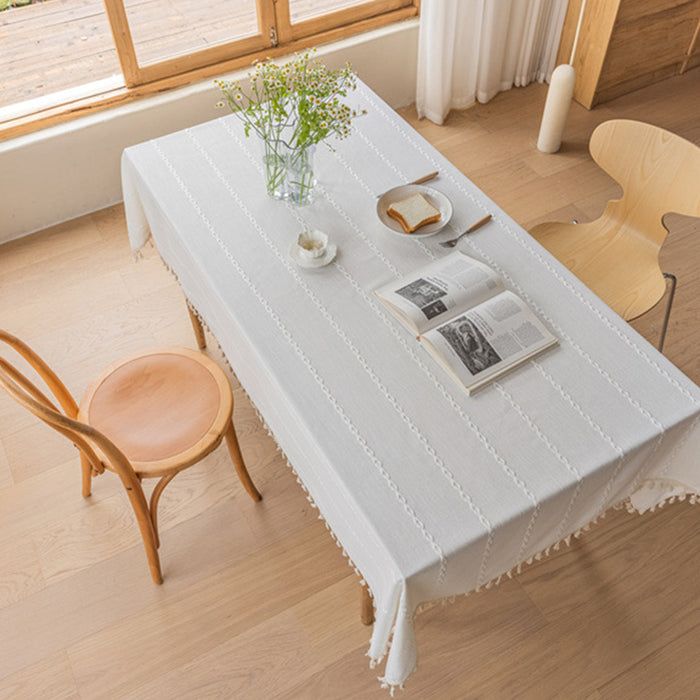 Rectangular Tablecloth, Dining Table Cover, Waterproof