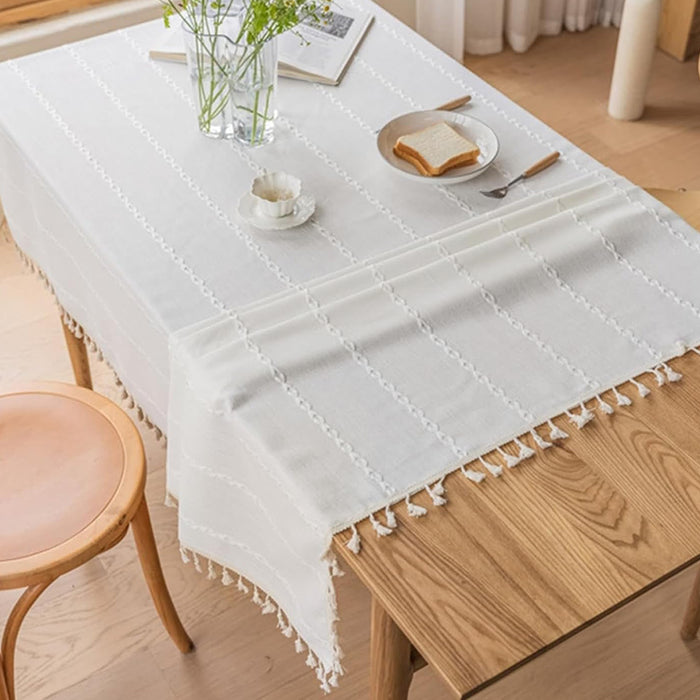 Rectangular Tablecloth, Dining Table Cover, Waterproof