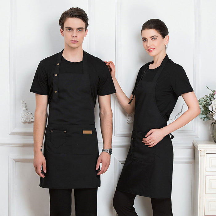 Work Apron with Adjustable Neck Waist Belt