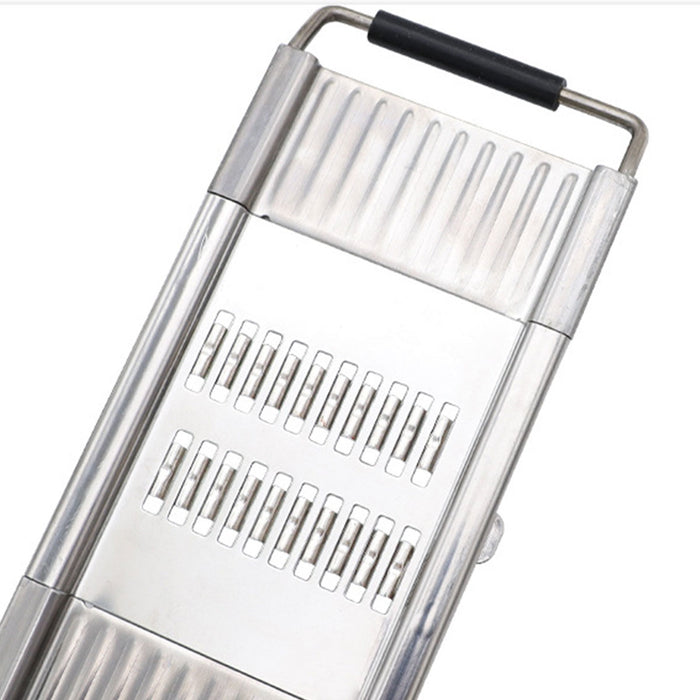 3-in-1 Stainless Steel Handheld Grater Set with Ergonomic Handle