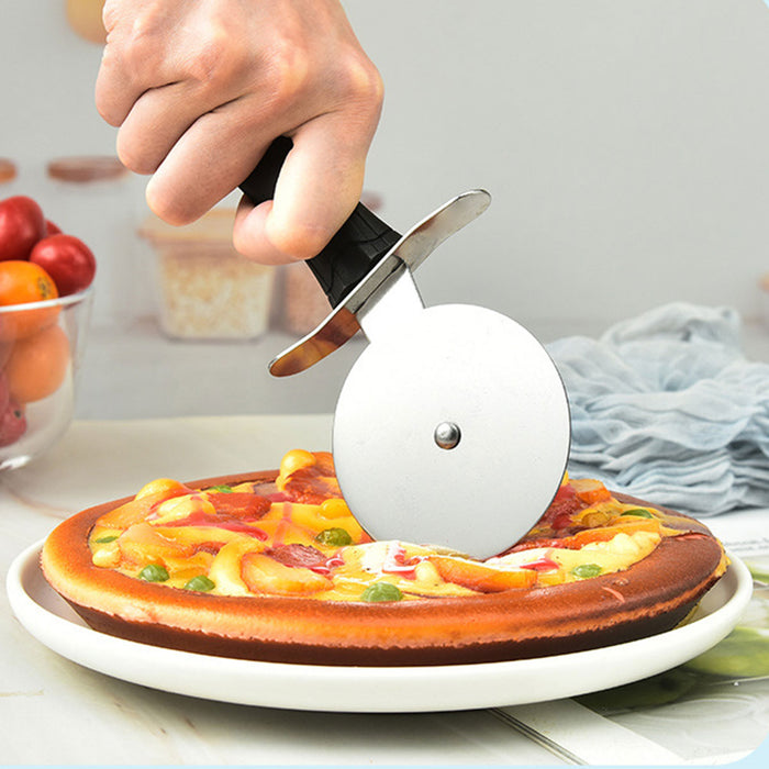 Pizza Wheel Cutter Stainless Steel POM Handle 22.1cm