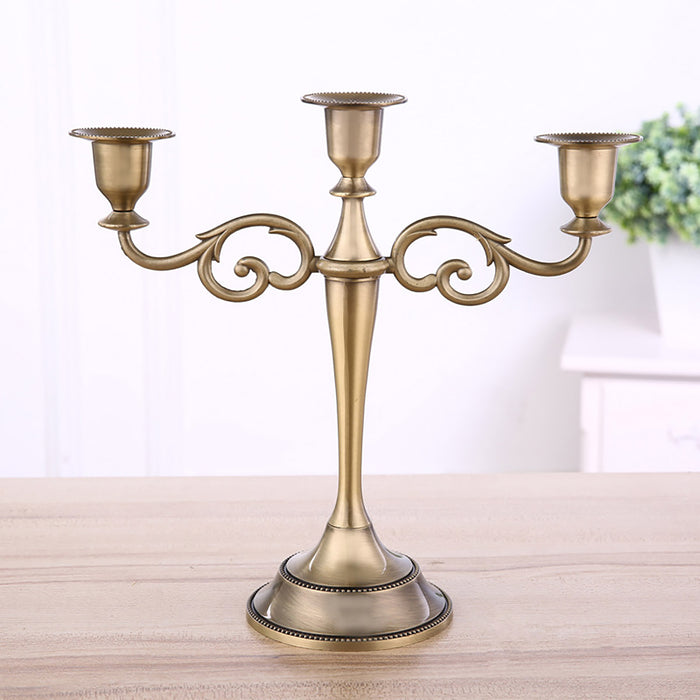 Alloy Candelabra 3 Or 5 Arm Wedding Table Centerpiece