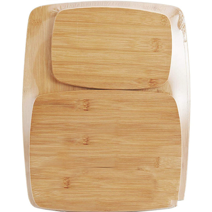 3 Pcs Bamboo Cutting Board Set Multi Size 29.9cm
