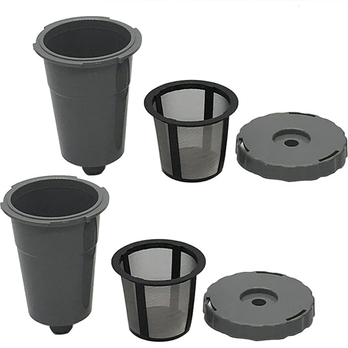 3 Pcs Reusable K Cup Coffee Filters Stainless Steel Mesh
