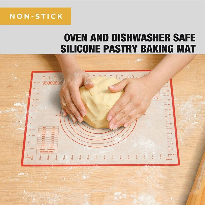 Silicone Baking Mat Non-Stick Pastry Rolling Sheet