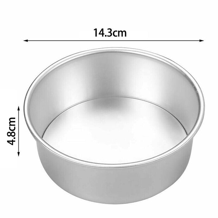 Removable Bottom Cake Mold Aluminium Alloy 4/5/6/8 Inches