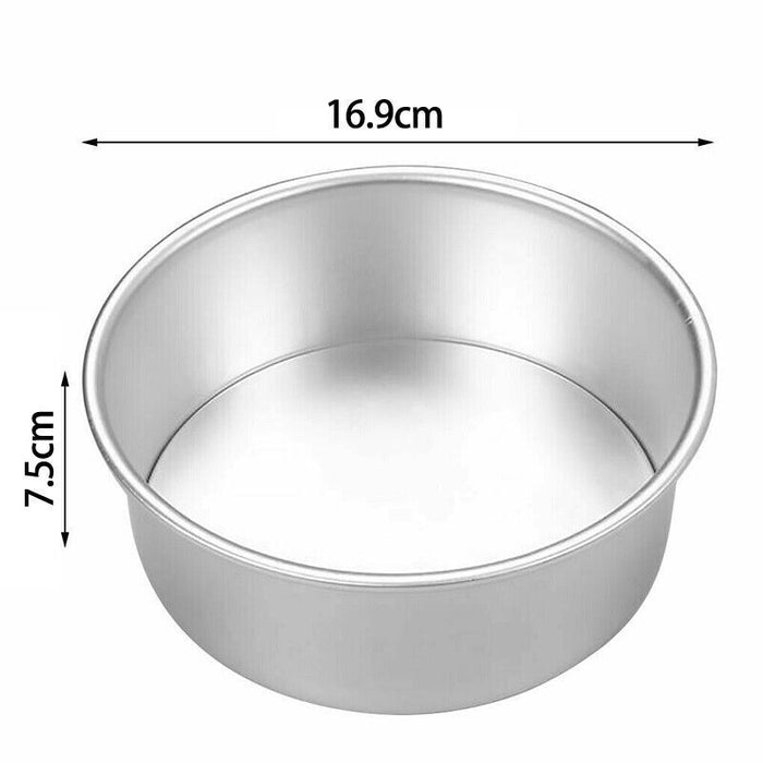 Removable Bottom Cake Mold Aluminium Alloy 4/5/6/8 Inches