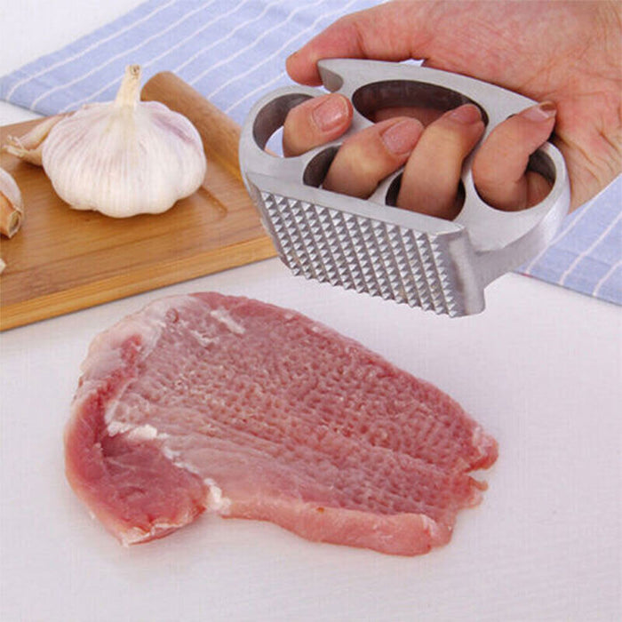Aluminium Meat Poultry Hammer Knuckle Pounder Grilled Fillet Steak Tenderizers