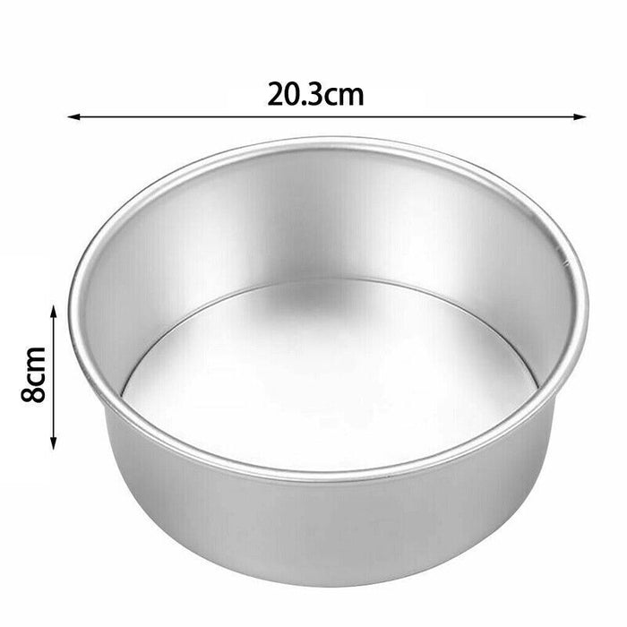 Removable Bottom Cake Mold Aluminium Alloy 4/5/6/8 Inches