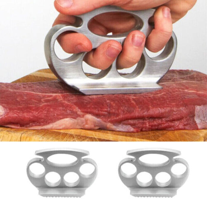 Aluminium Meat Poultry Hammer Knuckle Pounder Grilled Fillet Steak Tenderizers