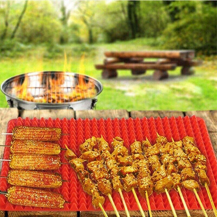 Non-Stick Silicone Baking Mat Oven Liner Reusable 39.5 x 27.5 cm Food-Grade