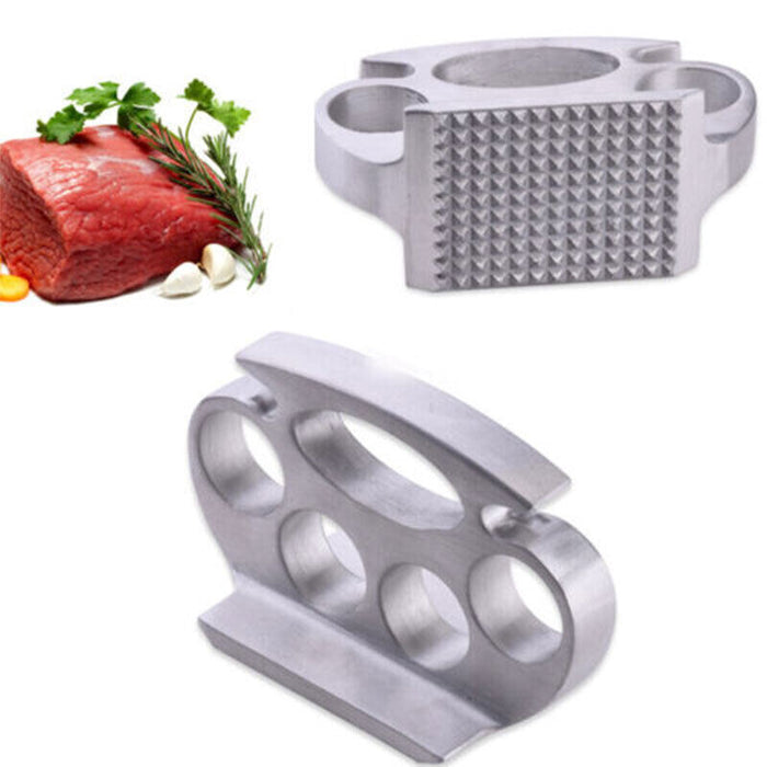 Aluminium Meat Poultry Hammer Knuckle Pounder Grilled Fillet Steak Tenderizers