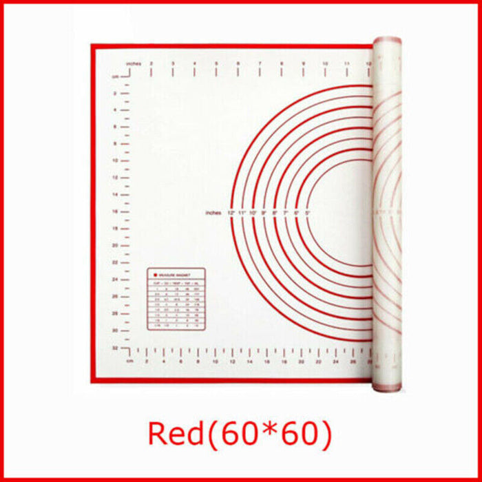 Silicone Baking Mat Non-Stick Pastry Rolling Sheet