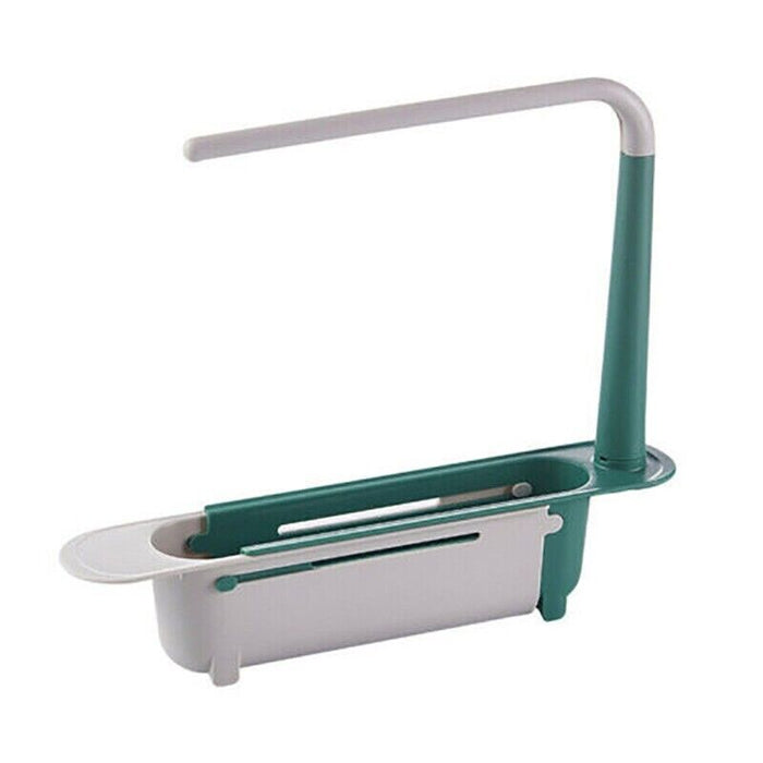 Telescopic Sink Rack Holder Expandable Storage Drain Basket