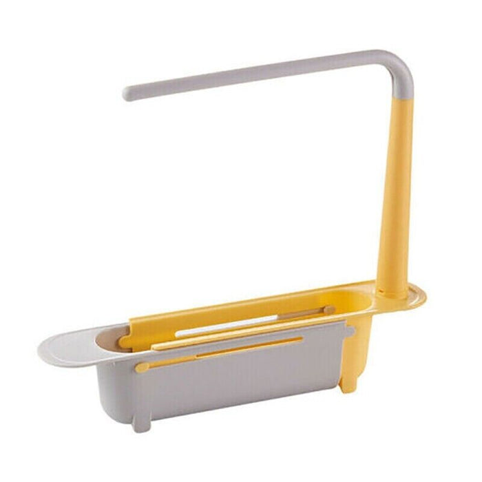 Telescopic Sink Rack Holder Expandable Storage Drain Basket
