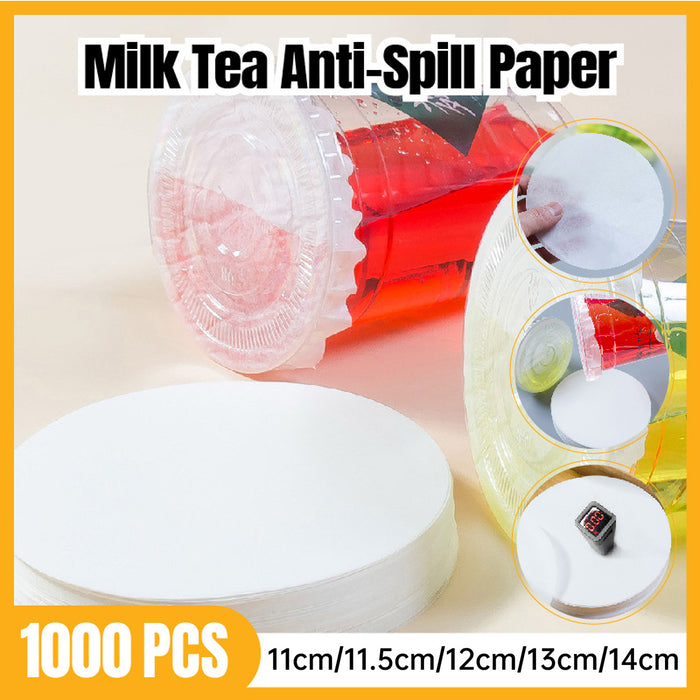 1000pcs Leak-proof Milk Tea Paper Cups | Drink Containers for Party Favors