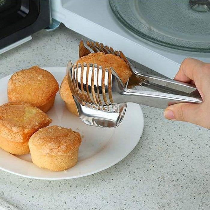 Stainless Steel Slicer Tool with Ergonomic Handle