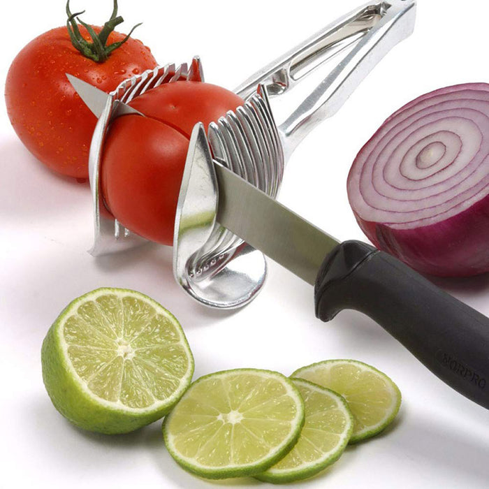 Stainless Steel Slicer Tool with Ergonomic Handle