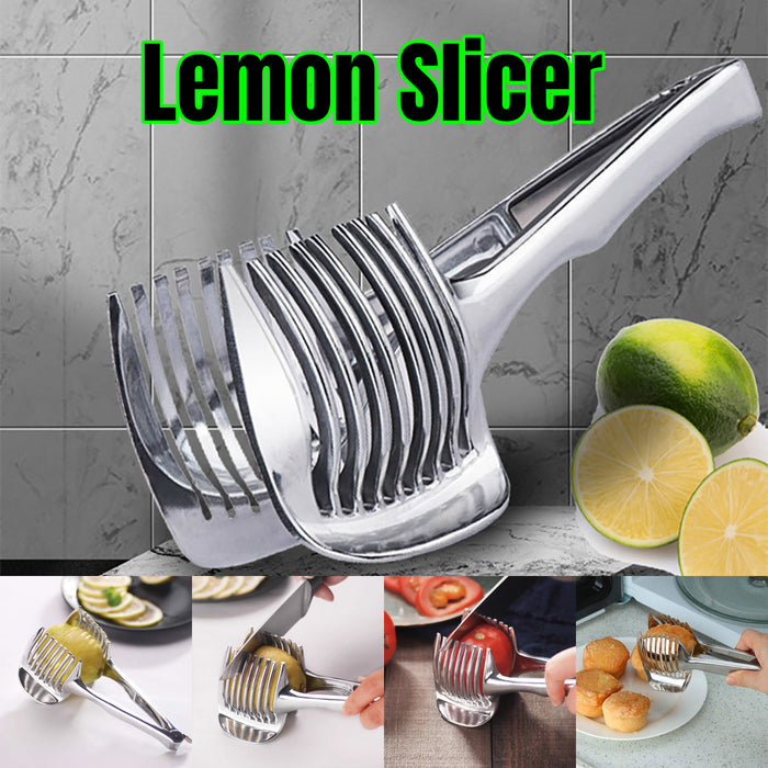Stainless Steel Slicer Tool with Ergonomic Handle