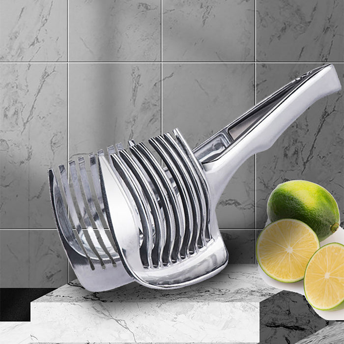 Stainless Steel Slicer Tool with Ergonomic Handle