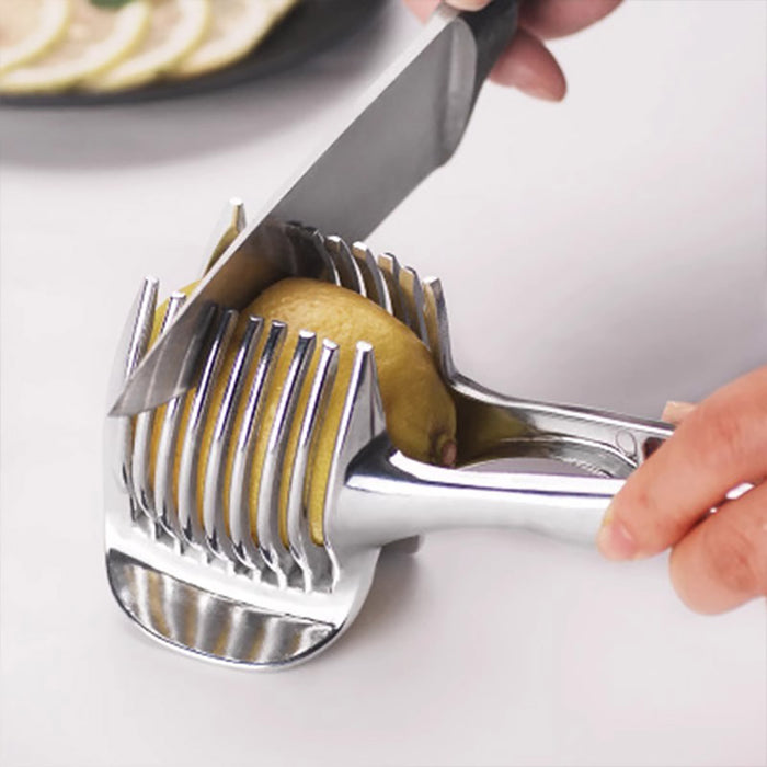 Stainless Steel Slicer Tool with Ergonomic Handle