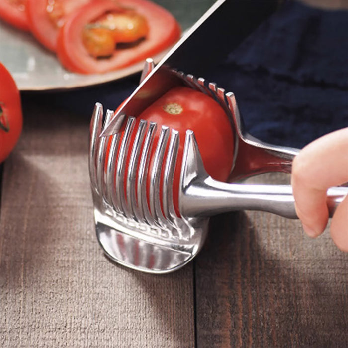 Stainless Steel Slicer Tool with Ergonomic Handle