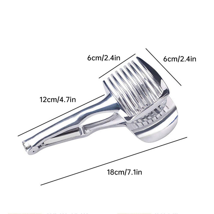 Stainless Steel Slicer Tool with Ergonomic Handle