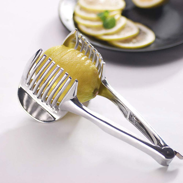 Stainless Steel Slicer Tool with Ergonomic Handle