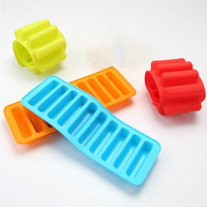 4PCS Silicone Finger Shaped Baking And Ice Mould Trays