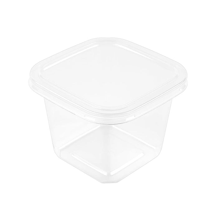 100x70x75mm Plastic Dessert Boxes - 100 pack