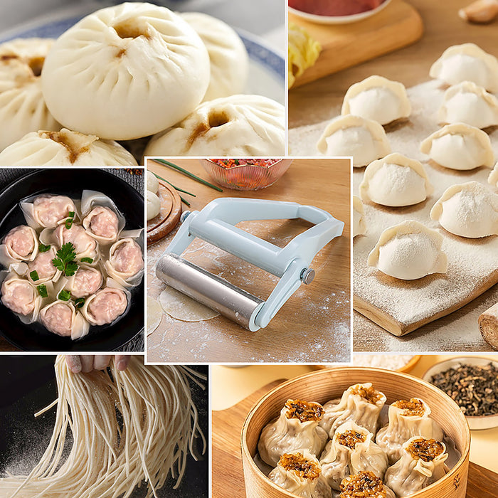 Stainless Steel Non Stick Rolling Pin Ergonomic Handle