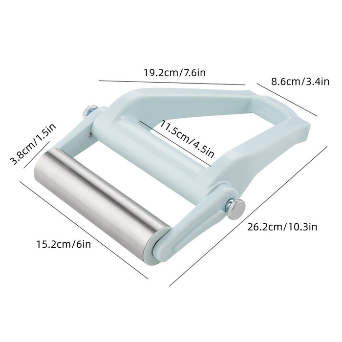 Stainless Steel Non Stick Rolling Pin Ergonomic Handle