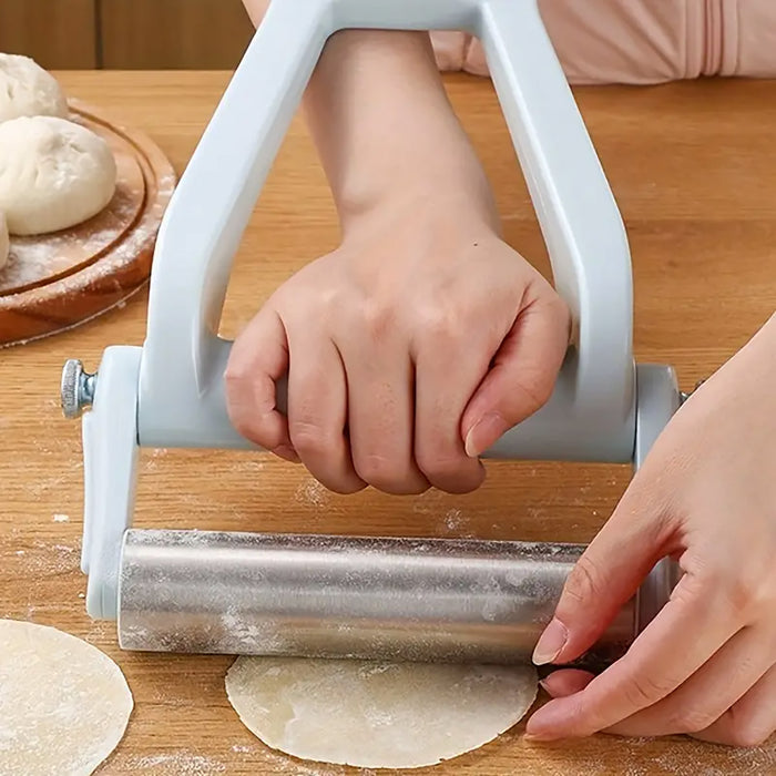 Stainless Steel Non Stick Rolling Pin Ergonomic Handle