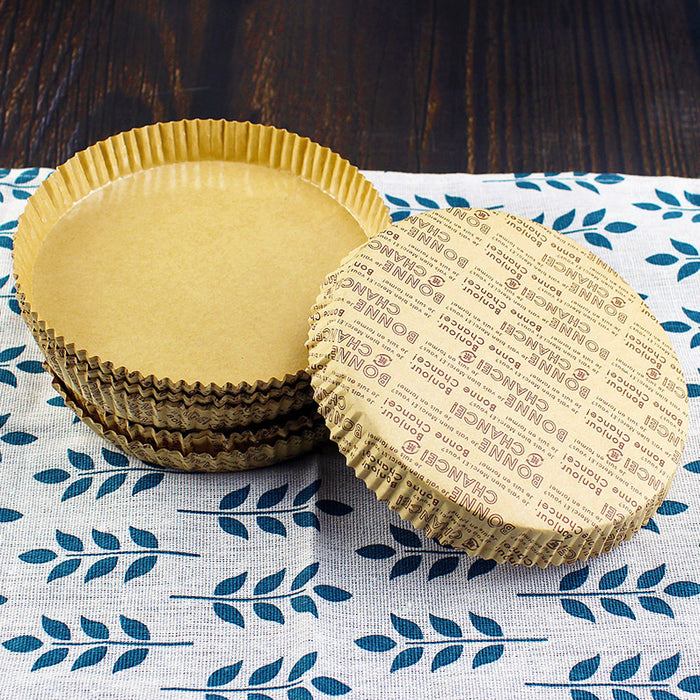 100PCS Non-Stick Oil-Proof Baking Paper Trays High Temperature Resistant