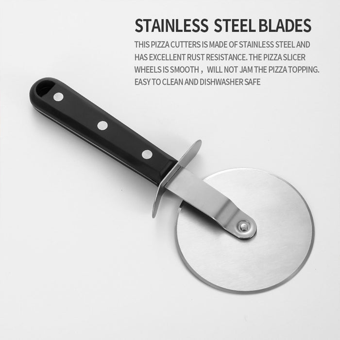 Pizza Wheel Cutter Stainless Steel POM Handle 22.1cm