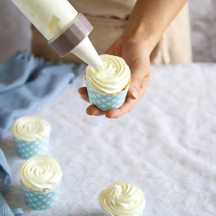 20 Pcs Manual Cookie Press Kit with 6 Nozzles and 13 Stamps