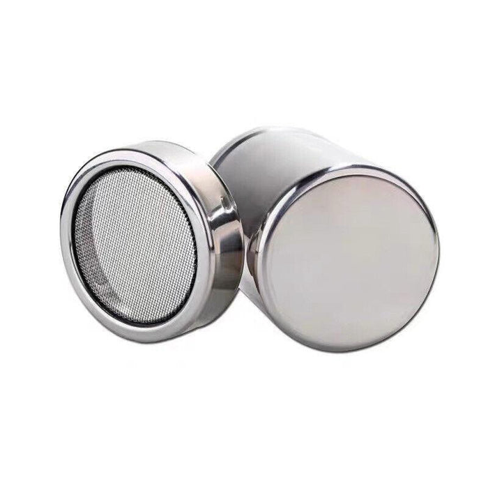 Stainless Steel Coffee Cocoa Sugar Shaker Duster for Bakery and Café
