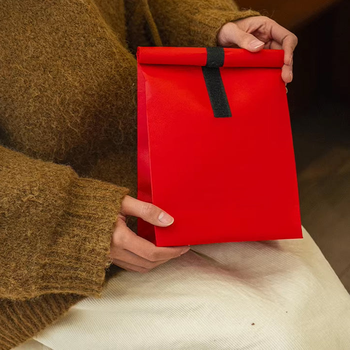 Creative Kraft Paper Gift Bags with Velcro Seal, 20pcs