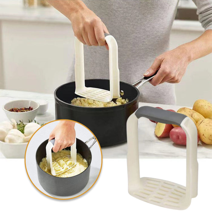 Potato Masher Baby Food Crusher Manual Ergonomic Kitchen Tool