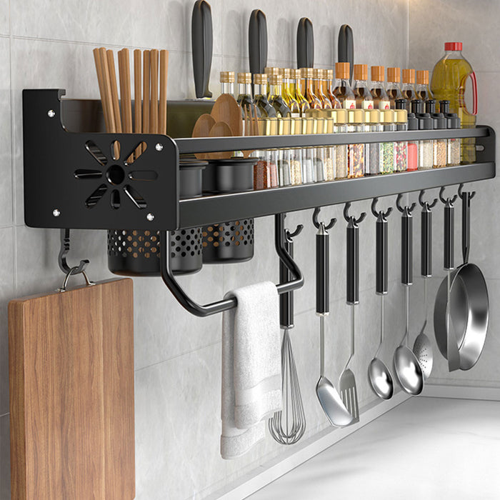 Perforation Free Kitchen Storage Rack Wall Mounted