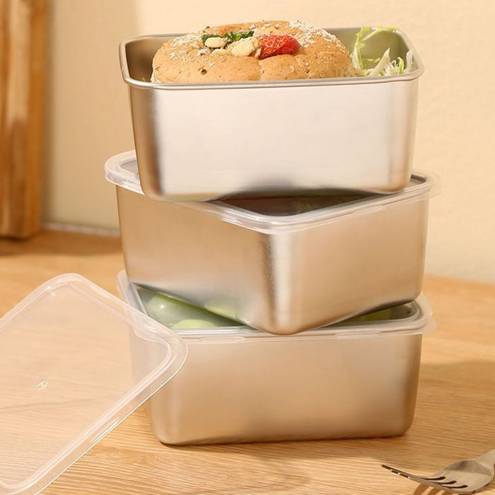 Stainless Steel Food Container Box Set of 6