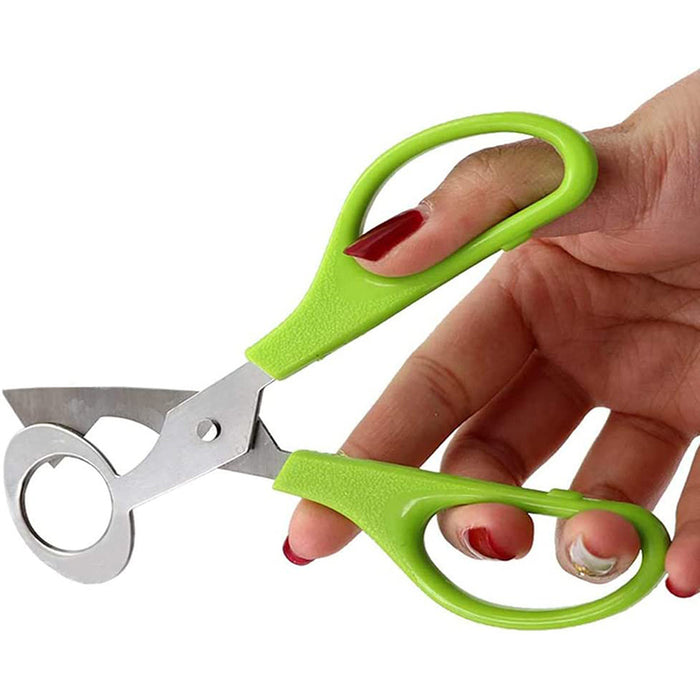 Stainless Steel Pigeon and Quail Egg Scissors Cracker Opener Tool