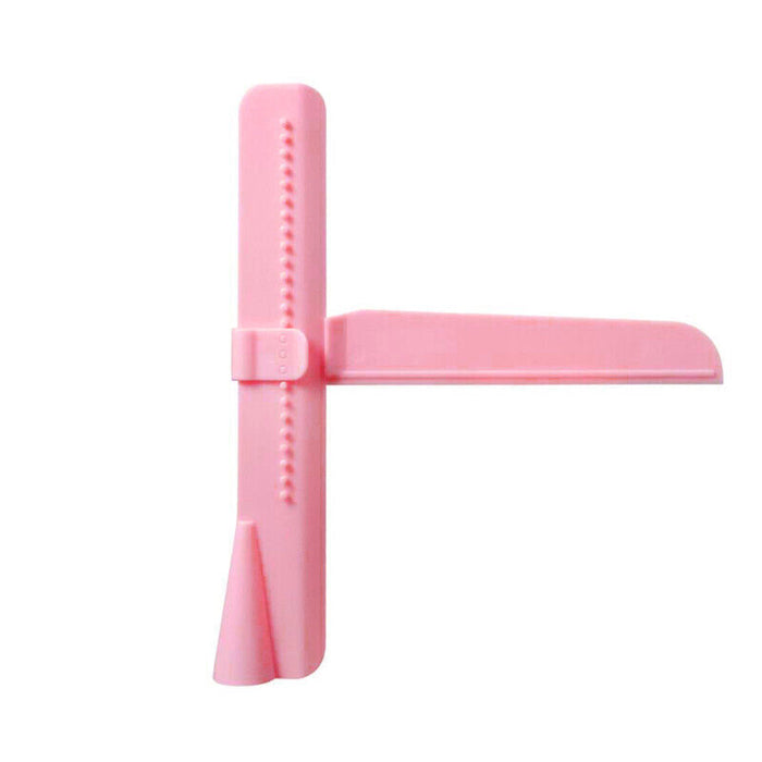 Adjustable Fondant Cake Scraper Smoother Food-Grade Plastic 23.5 x 20.5 cm