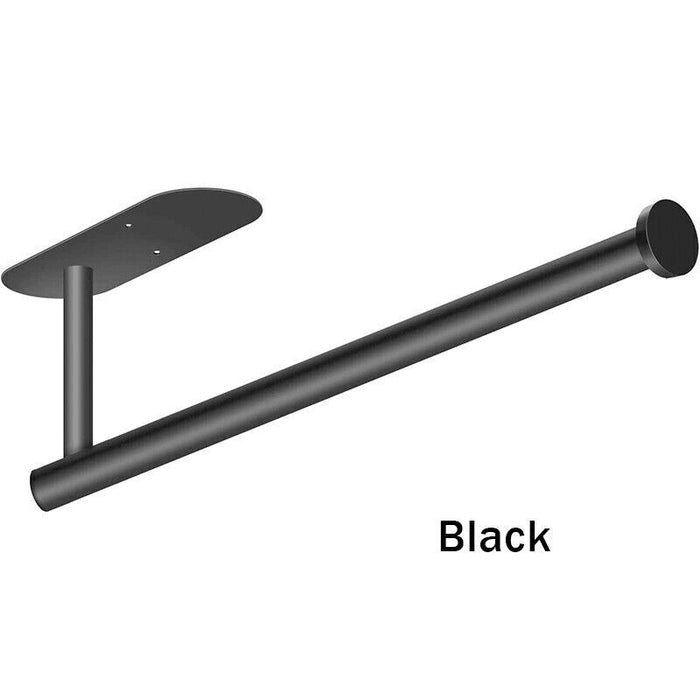 Wall Adhesive Paper Towel Holder Stainless Steel Rack