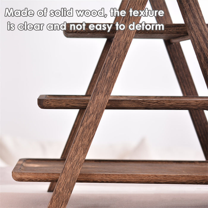 3-Layer Wooden Display Tray  Rack